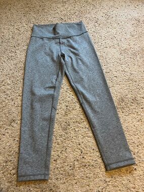 adidas Gray Women's High-Waist Active Leggings